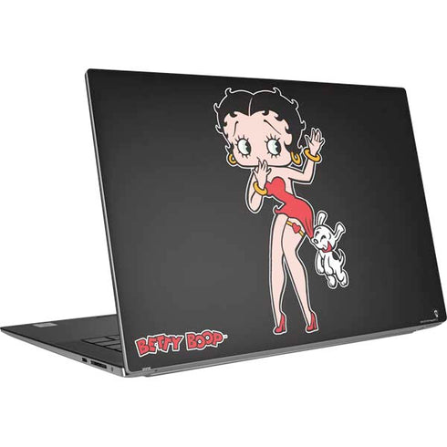 Betty Boop With Puppy Dell XPS Skin